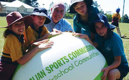 Member for Wide Bay Warren Truss supporting the Active After-School Communities Program. Member for Wide Bay Warren Truss supporting the Active After-School Communities Program.